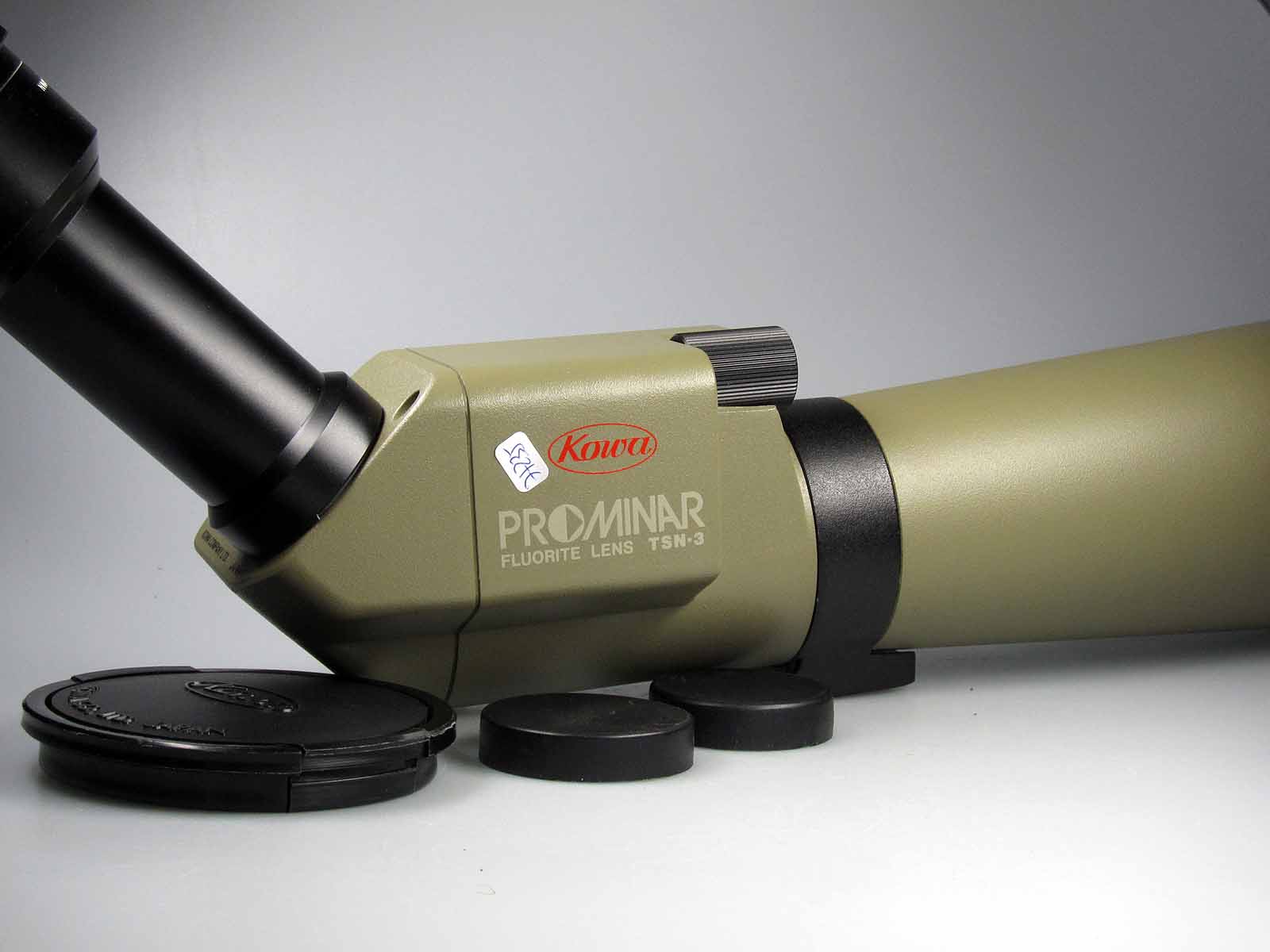 Kowa Prominar TSN 3 Spektiv mit Kameraadapter 110,4 800 sehr schön